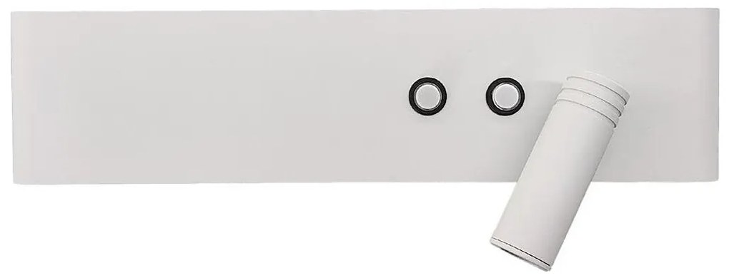 LED nástenné bodové svietidlo RESORT LED/10W/230V + LED/3W biele pravé