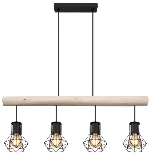 Globo 54017-4H3 - Luster na lanku PRISKA 4xE27/40W/230V