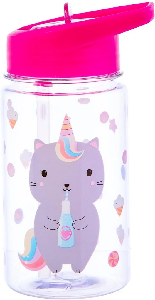 sass & belle Detská fľaša Caticorn 400ml