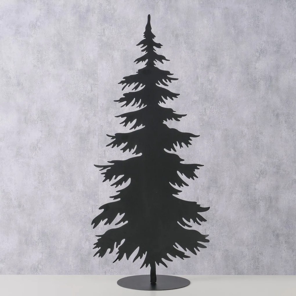 Vianočná dekorácia stromček Findus, výška: 90 cm, čierna