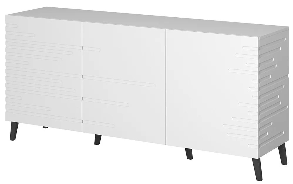 Komoda Doppo 3D, Farby: čierna