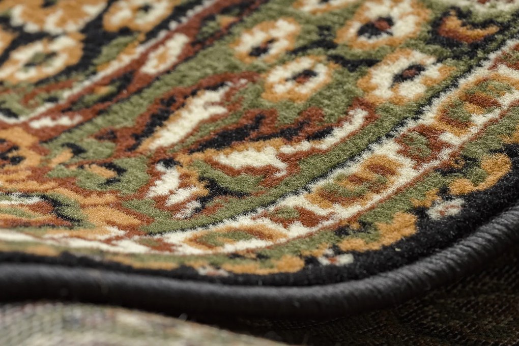 Koberec BCF Morad VIOSNA Ornament, olivovo zelený