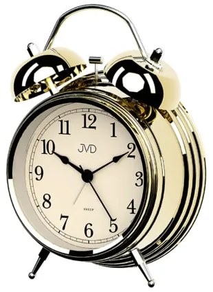 Analógový budík JVD Sweep SRP2217.2 – tichý plynulý chod, osvetlenie a moderný dizajn