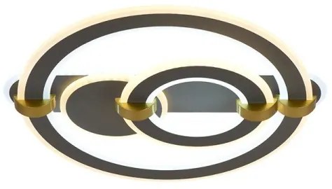 LED stmievateľné stropné svietidlo LED/120W/230V 3000-6500K + diaľkové ovládanie