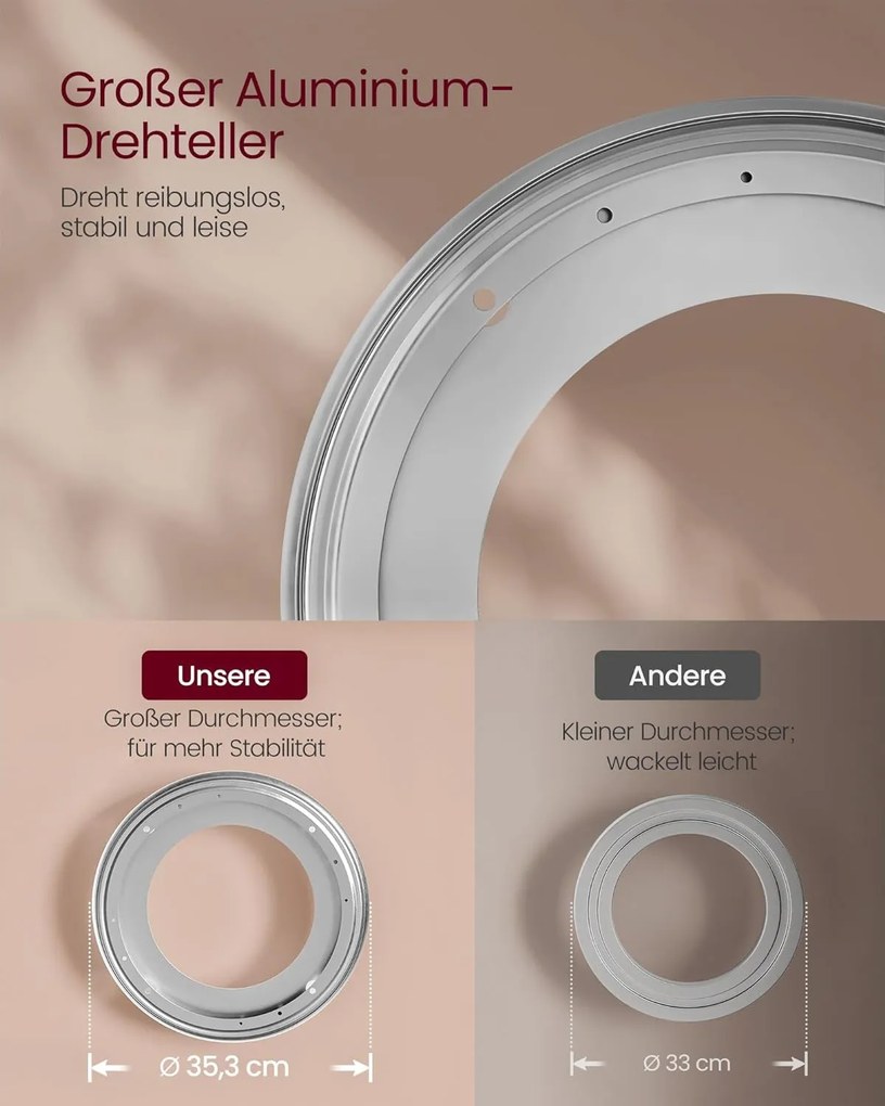 4-poschodová otočná polica na knihy, knižnica s oceľovým rámom, sivá