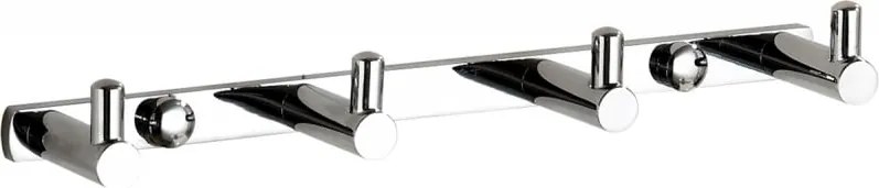 Mexen štvoritý háčik na uterák, chróm - 709164-00