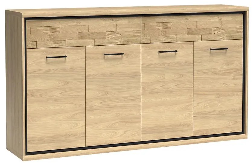 Komoda M8 Mediolan Doska natural hikora