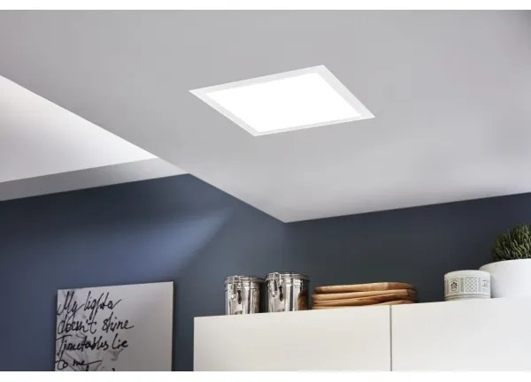 Eglo 96152 - LED stropný panel SALOBRENA LED/16W/230V