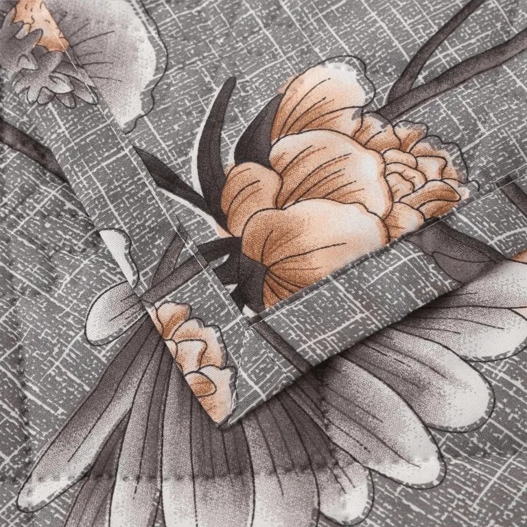 Letná prikrývka FLORVEX 140x200 cm, sivá