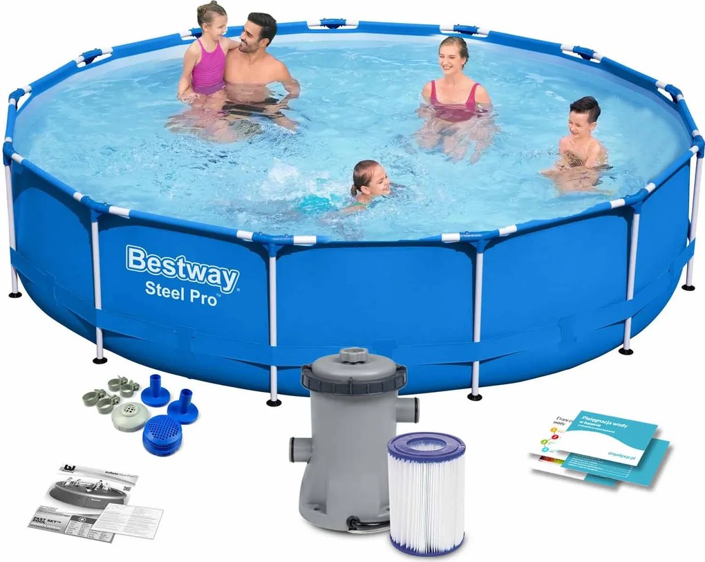 Záhradný bazén 9w1, 396 x 84 cm, Bestway | 5612E