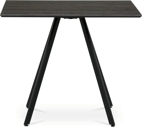 Jedálenský stôl HT-R5190 sivý dub / čierny