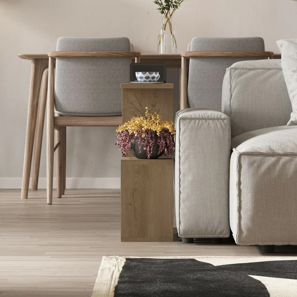 Odkladací stolík Zeta Natural