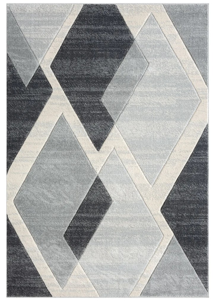 Dekorstudio Moderný koberec BONITO 7167 sivý Rozmer koberca: 80x150cm