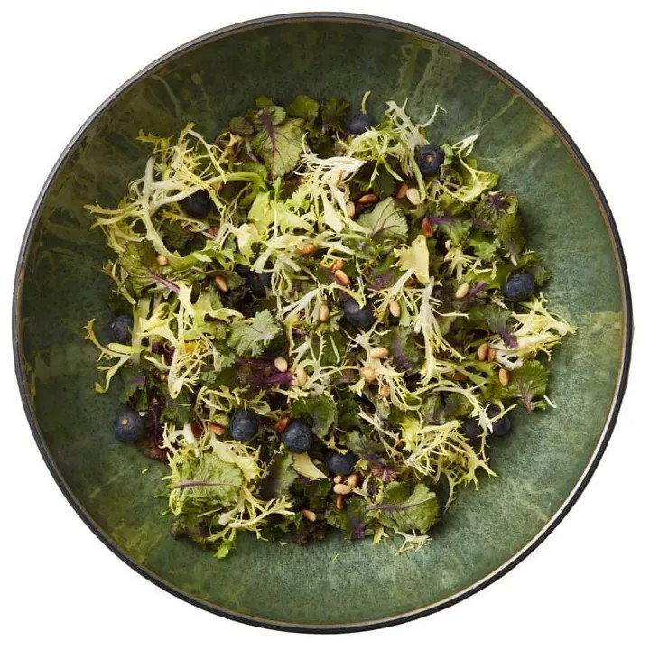 Zelená/čierna misa z kameniny ø 30 cm Gastro Green/Black – Bitz