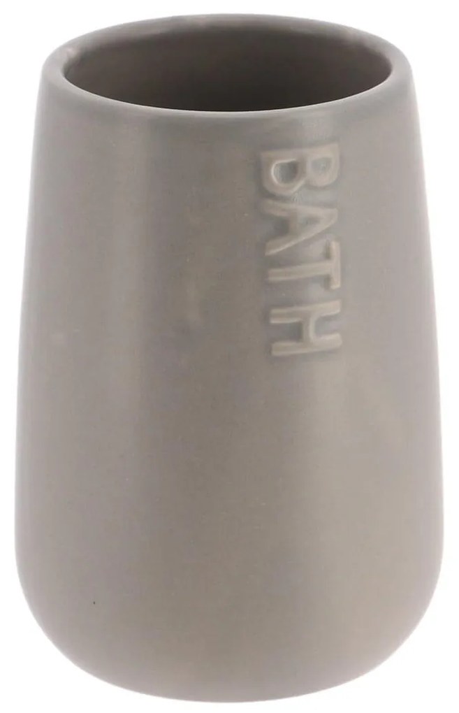 Kúpeľňový pohár Attolico, sivá, 450 ml