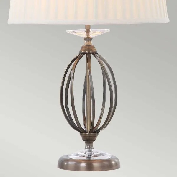 Elstead AG-TL-AGED-BRASS - Stolová lampa AEGEAN 1xE27/60W/230V bronzová