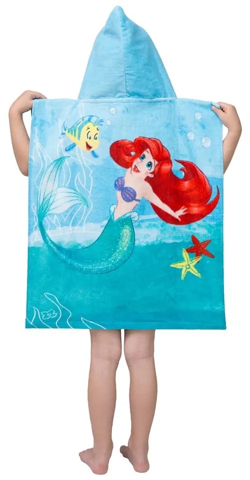 Tyrkysovomodrý froté detský župan Ariel Friends - Jerry Fabrics