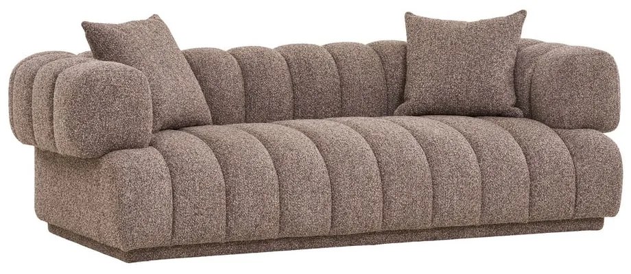 Hnedá pohovka 226 cm Aurora – House Nordic