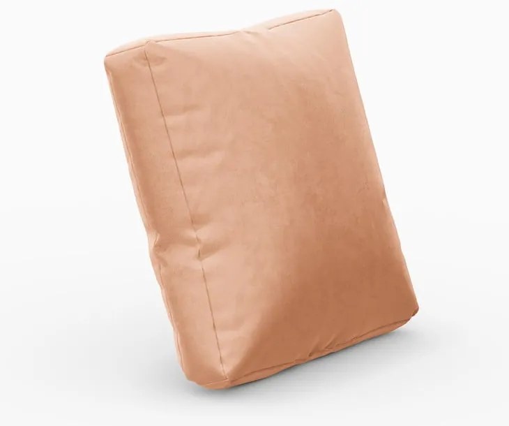 Ružový zamatový vankúš k modulárnej pohovke Rome Velvet - Cosmopolitan Design