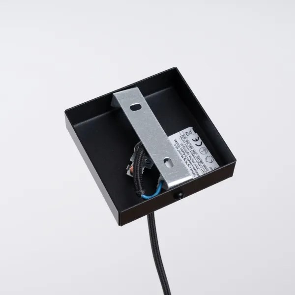 Sollux SL.1311 - Luster na lanku ARIES 1xE27/15W/230V buk/wenge