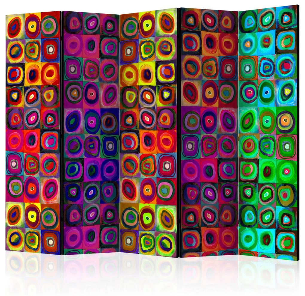 Artgeist Paraván - Colorful Abstract Art II [Room Dividers]