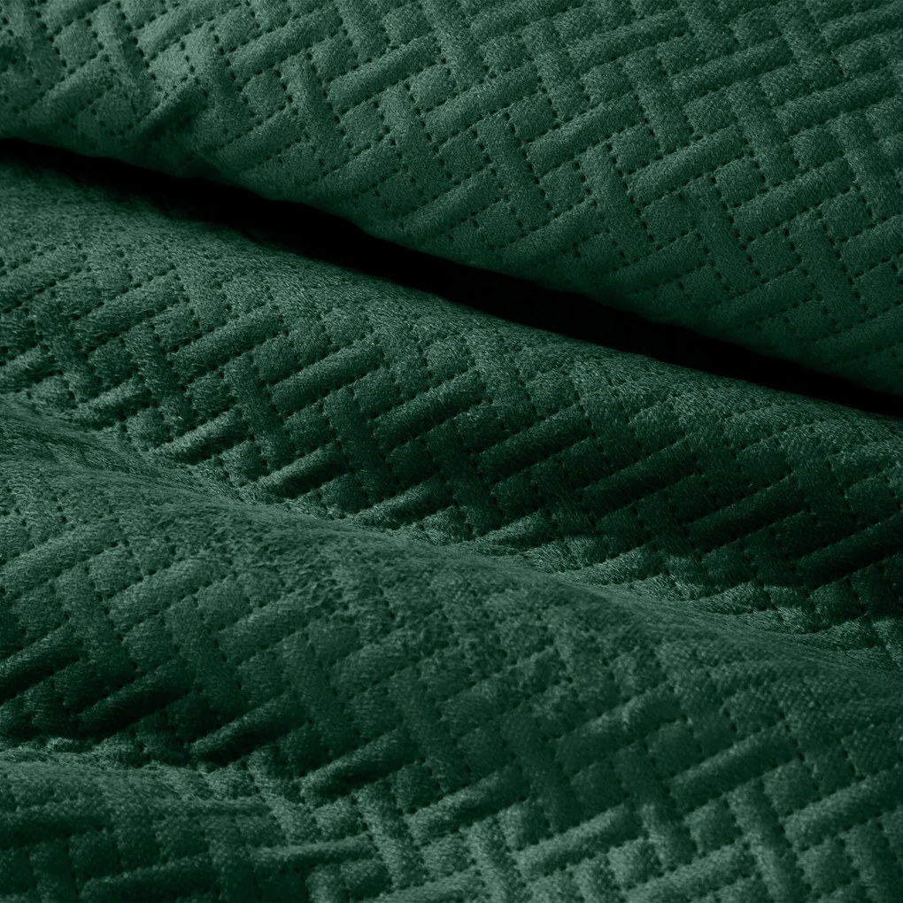 PREHOZ NA POSTEĽ LUIZ5 200X220 CM ZELENÝ