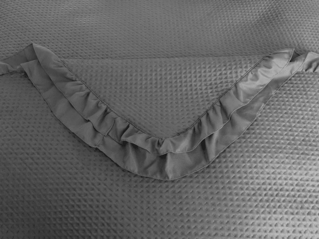 Prehoz na posteľ MONTEGO, sivý Rozmer: 200 x 220 cm