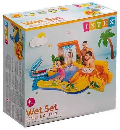 Nafukovací bazén Dinosaur Play Center INTEX 57444