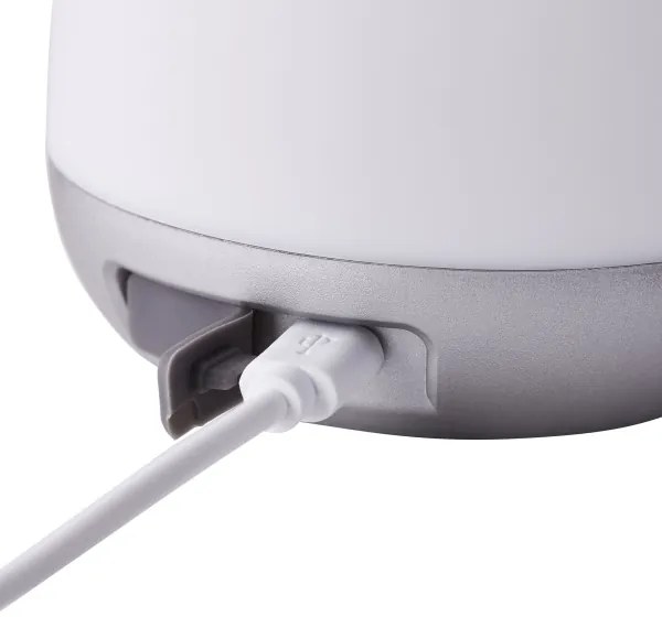 Brilliant - LED stmievateľná vonkajšia stolná lampa GEMMA LED/1,9W/5V IP44 biela