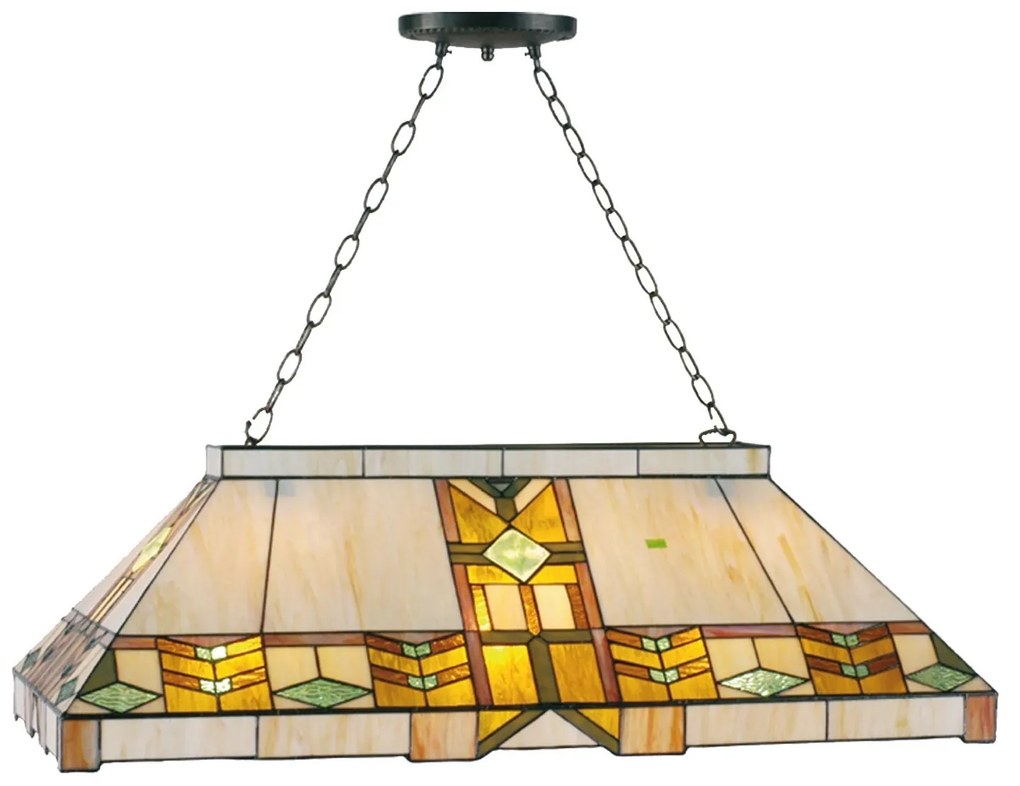 Závesná lampa Tiffany - 92 * 47 * 125 cm 3x E27 / max 60w