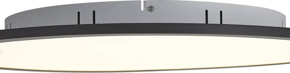 Inteligentný LED panel čierny 60 cm vrátane LED stmievania do tepla s diaľkovým ovládaním - Knob