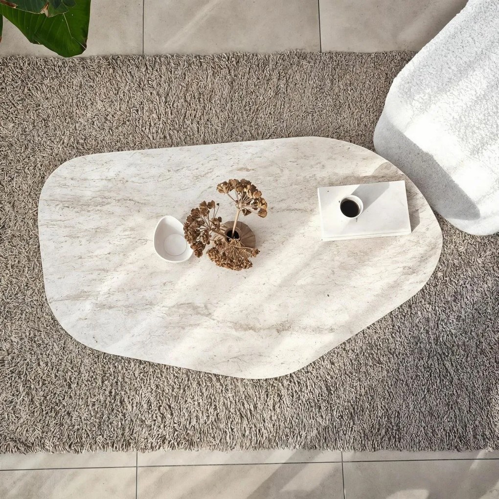 Konferenčný stolík Rock Travertine