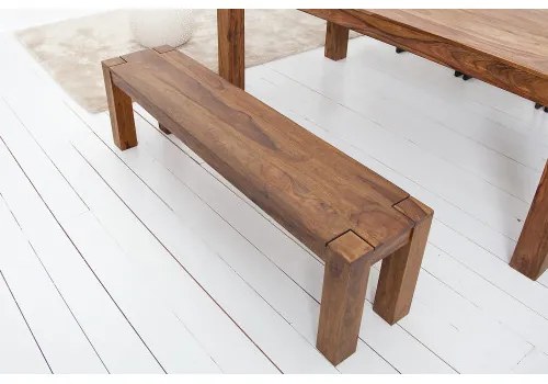 Lavica 15521 140cm Masív drevo Palisander  - Komfort-nábytok