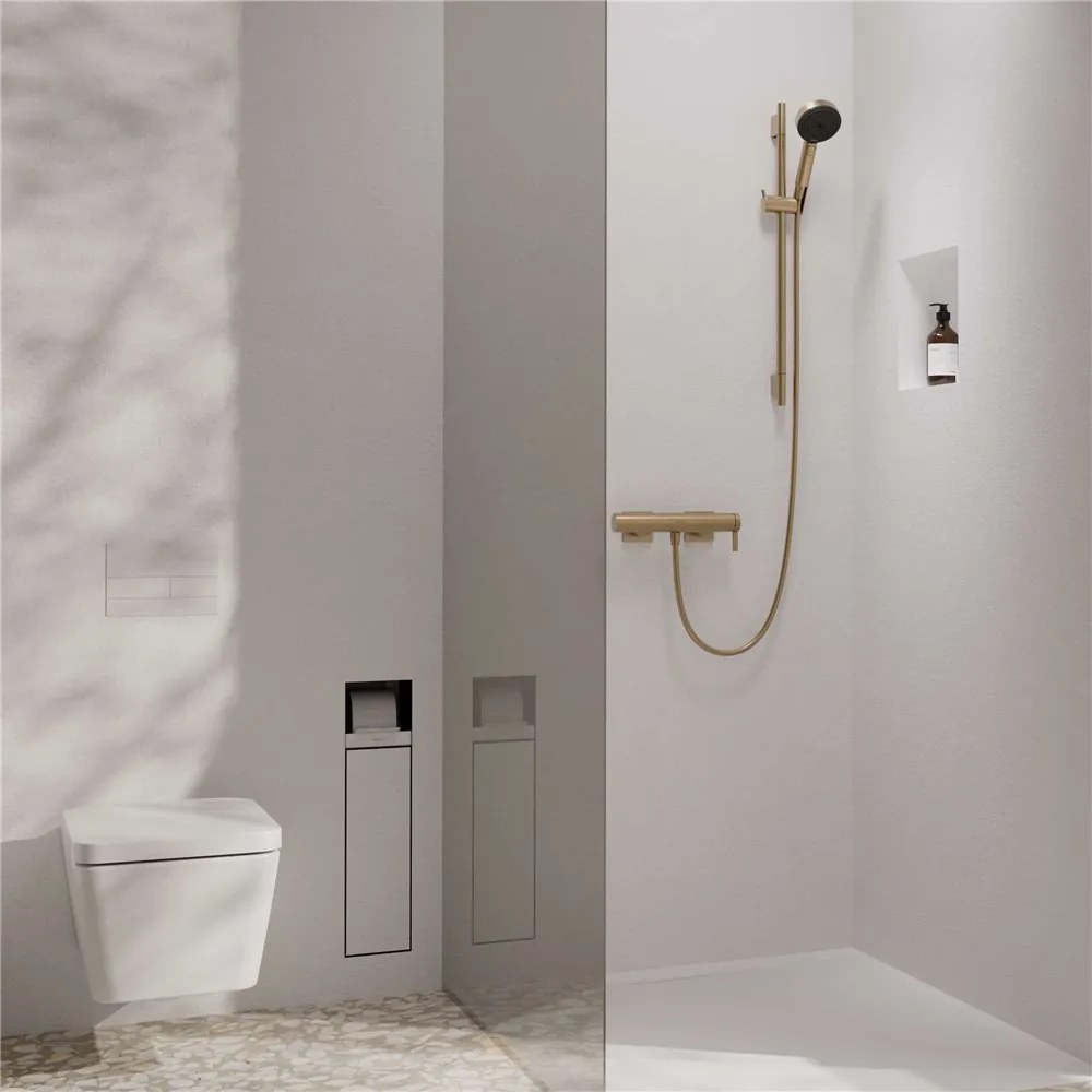 HANSGROHE Tecturis E páková sprchová batéria nástenná, kartáčovaný bronz, 73620140