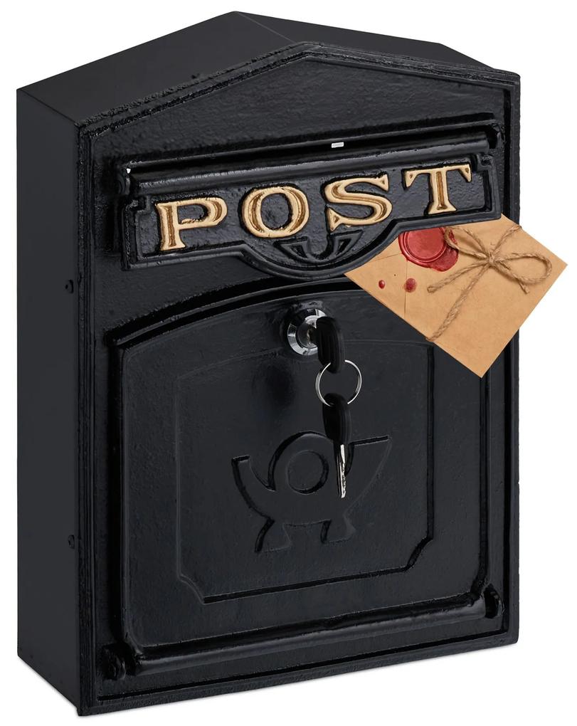 Poštová schránka RD39688, čierna