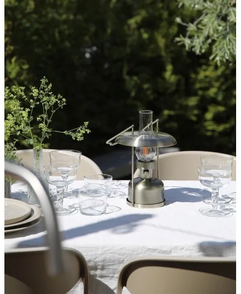 Markslöjd 108894-LED Stmievateľná nabíjacia lampa FANOS LED/2,5W/3,7V 4000 mAh IP44 mosadz