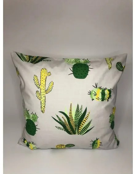Obliečka na vankúšik Kaktus 40x40 cm Farba: Čierny Kaktus