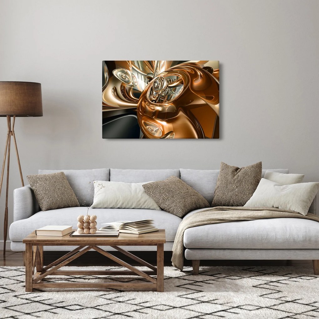 Obraz abstrakcie (90x60 cm)