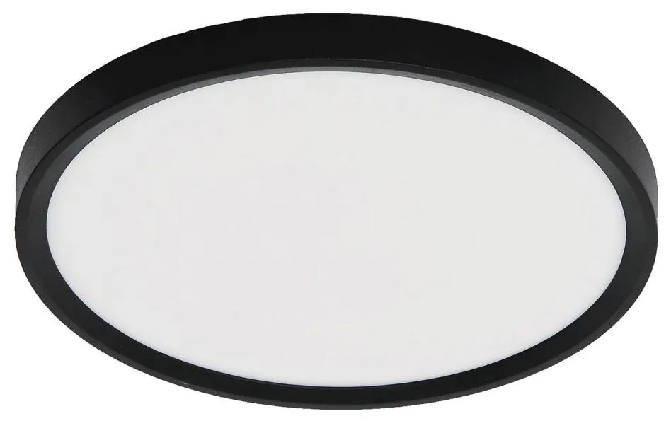 Fulgur s-42587-LED Stropné sviet. so senz. NOMY-S 24W/230V 3000/4000/6000K IP40 čierna