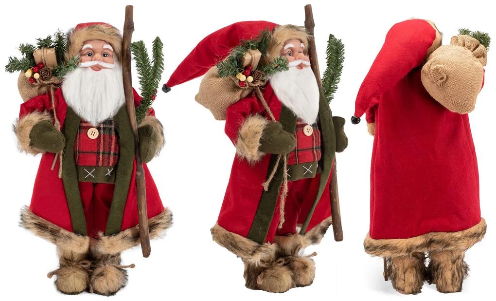Tutumi, veľká figúrka Santa Clausa XXL 50cm KL-21X40, červená, CHR-06981