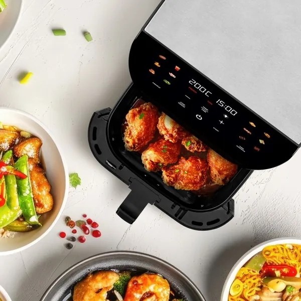 TESLA Electronics AirCook - Inteligentná horkovzdušná fritéza 9 l 1700W Wi-Fi