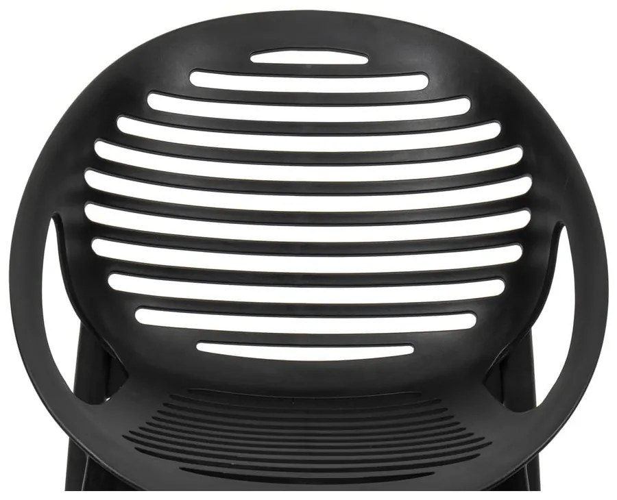 Čierne záhradné kreslo Bonami Essentials Joanna