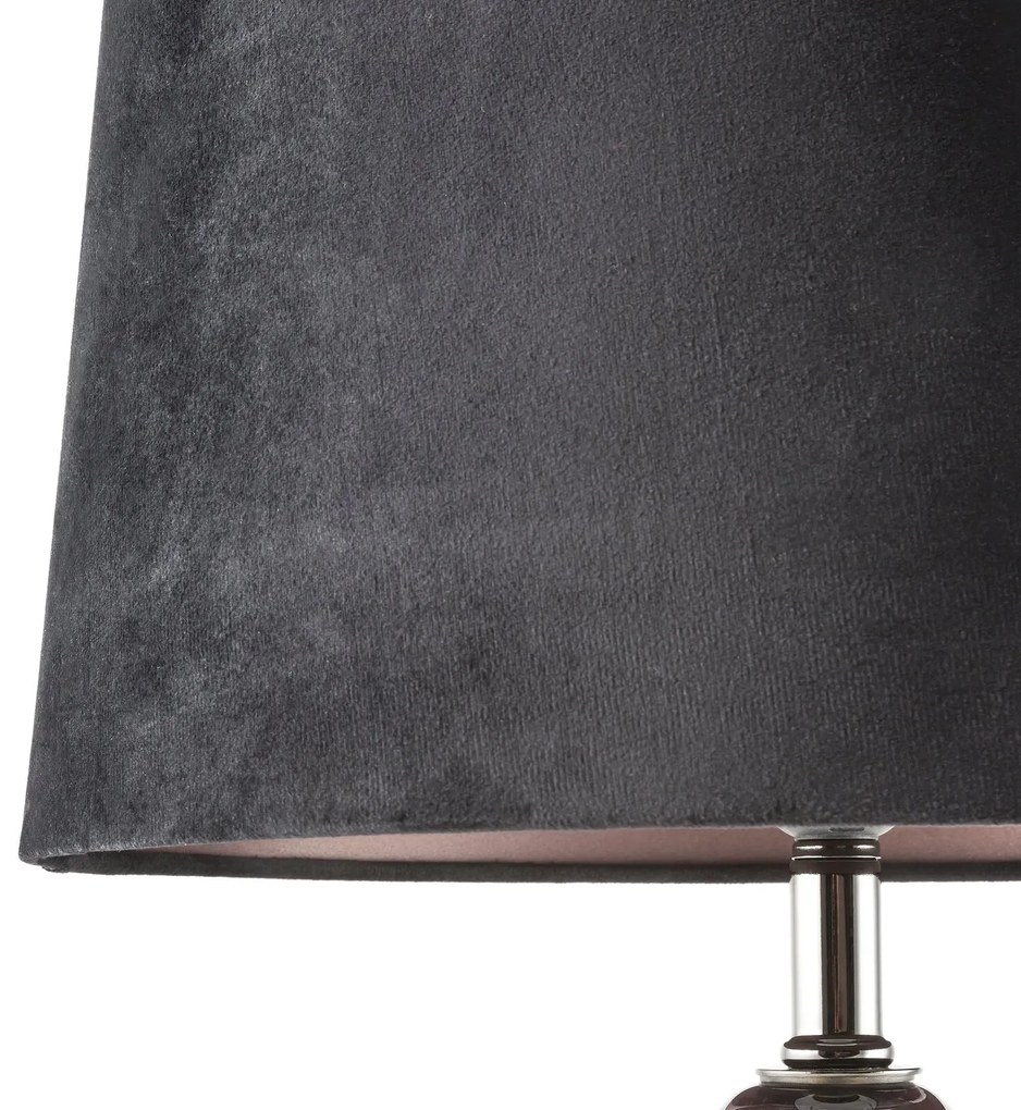 LAMPA KAYLA 38X75 CM ČIERNA