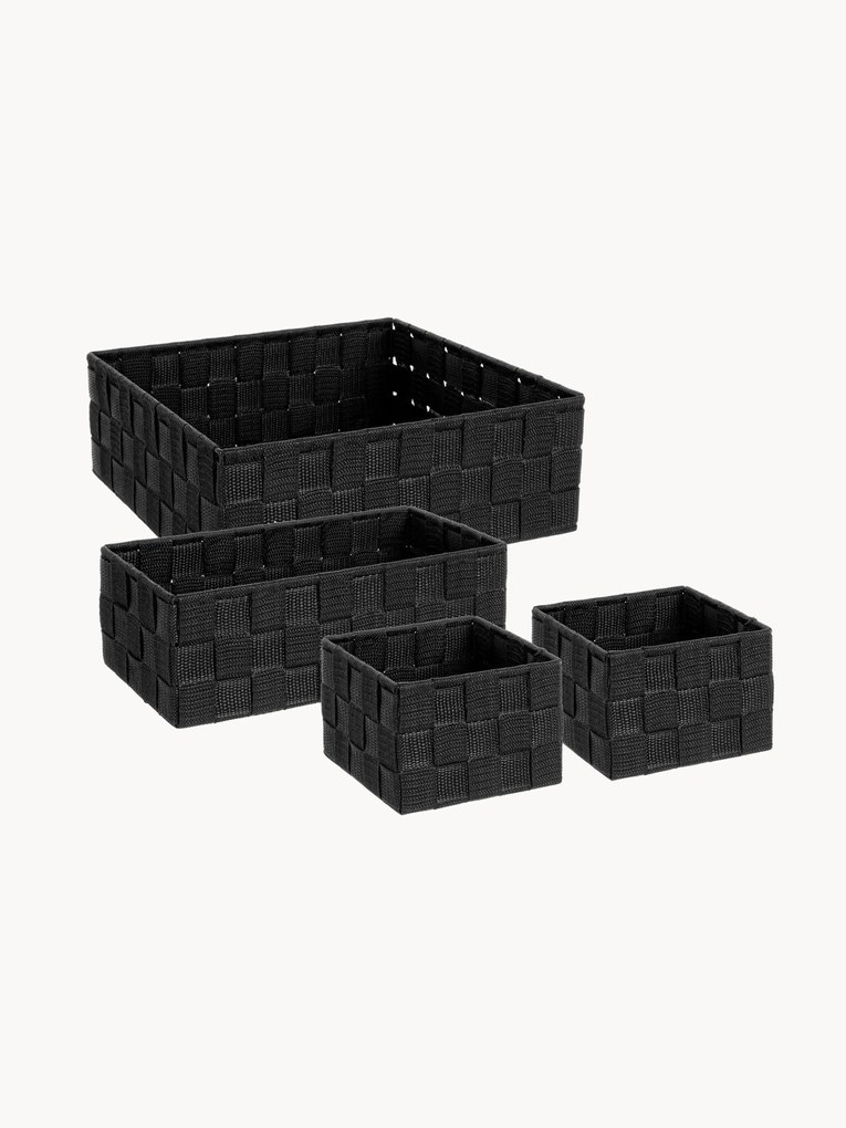 Súprava úložných košov Bind, 4 diely