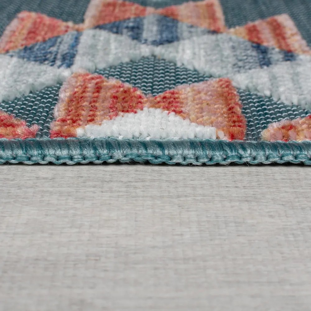 Modrý vnútorný a vonkajší koberec 200x290 cm Avery Blue – Flair Rugs