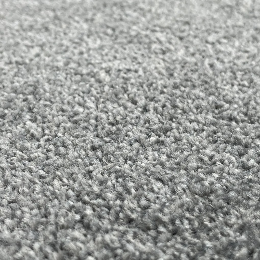 Vopi, Kusový koberec Messina šedá, 133x190, šedá, obývacia izba