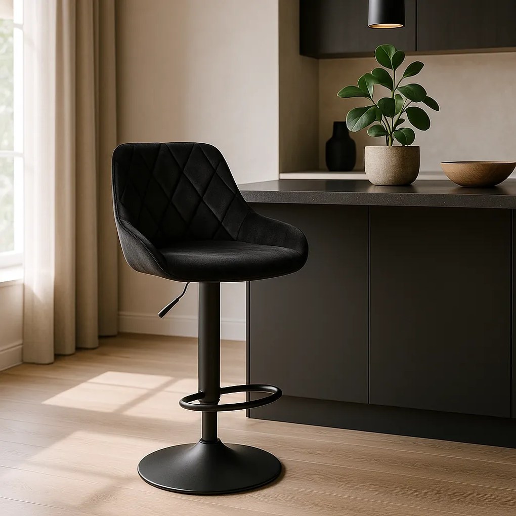 PROXIMA.store - Barová stolička EDA FARBA: tmavosivá