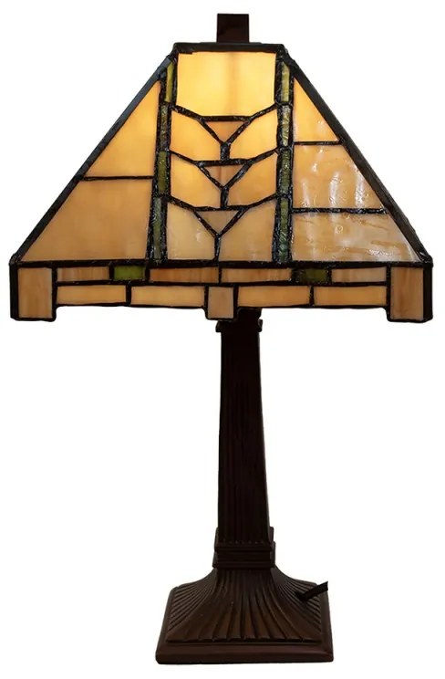 Moderné Tiffany nočné svietidlo Ø23*38