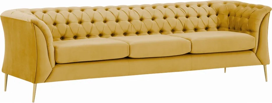 Luxusný 3-sed, zlatá, na objednávku, NIKOL 3 ML