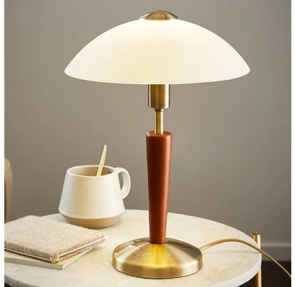 Eglo 87256 - Stmievateľná stolná lampa SOLO 1 1xE14/40W/230V